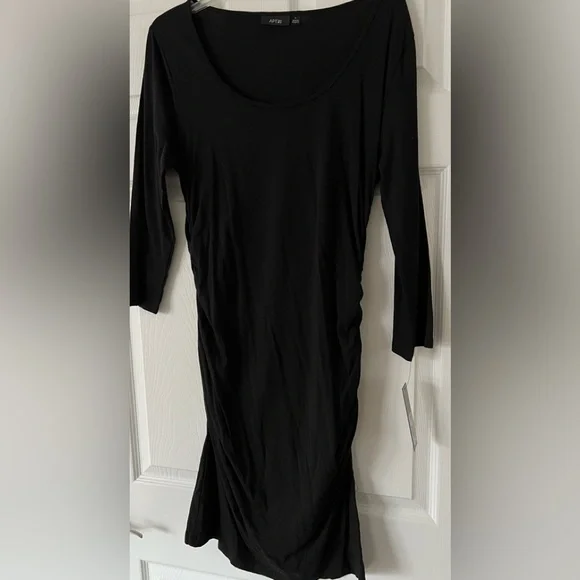 hot pink knitted dress Percilla Ladder Knit Mini Dress